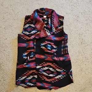 Stylish Multicolor Patterned Women's Top